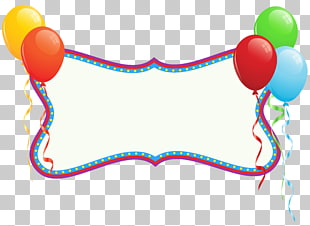 Birthday cake Gift , Birthday Holiday Banner with Balloons , red, blue, and green balloons illustration PNG clipart