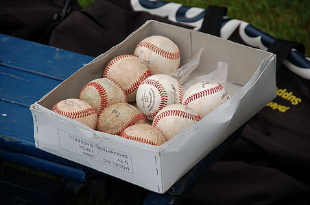 Red and White Baseball thumbnail