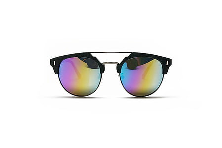 black-framed Clubmaster sunglasses thumbnail