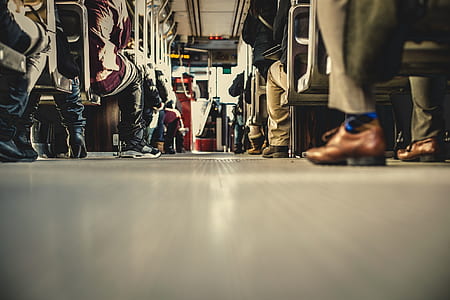 person wearing brown leather shoes thumbnail