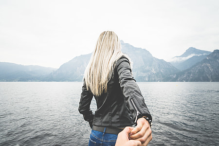 Blonde Woman on a Lake Inspired By #FollowMeTo thumbnail