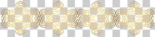 Yellow Lighting Angle Pattern, Decorative Border Line , four grey floral patterns illustration PNG clipart