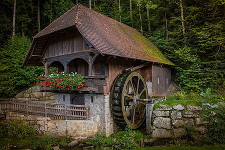 brown wooden house thumbnail