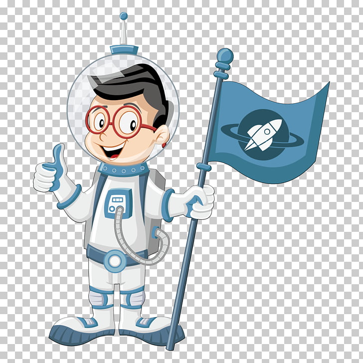 Astronaut Animation Space suit Illustration, The astronaut