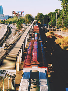 red and white train thumbnail