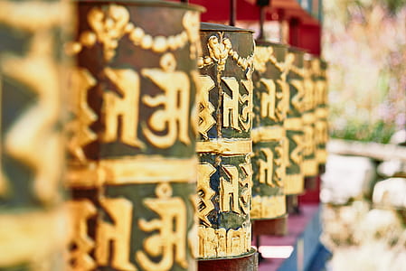 brown and black wooden columns thumbnail