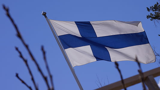 selective focus photo of Greece flag pole thumbnail