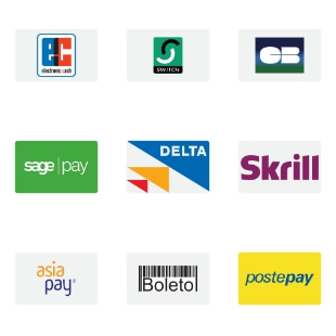 Payment Methods - Flat svg vector icon sets