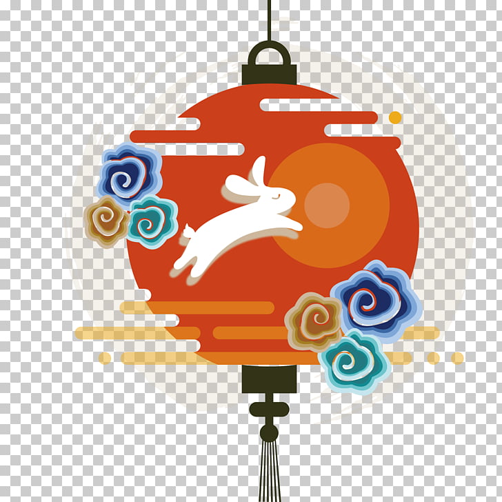 Mooncake Mid Autumn Festival Poster Mid Autumn Festival Decorative Pattern Orange Year Of The Rabbit Hanging Oil Lantern Png Clipart Free Cliparts Uihere