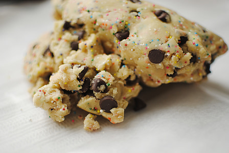 cookie dough on white surface thumbnail