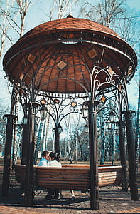 wood, light, landscape, couple thumbnail