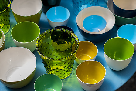 assorted-color ceramic cup lot thumbnail