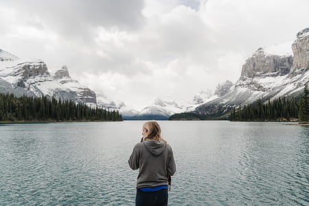 woman standing near seashore thumbnail
