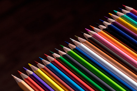 portrait photo of assorted-color pencil lot thumbnail