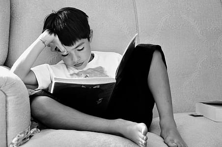 boy reading on a book thumbnail