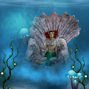 Disney Ariel underwater wallpaper thumbnail