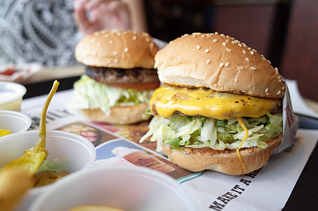 brown cheeseburger thumbnail