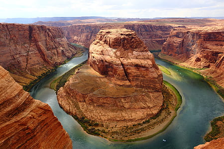 landscape, water, curve, desert thumbnail
