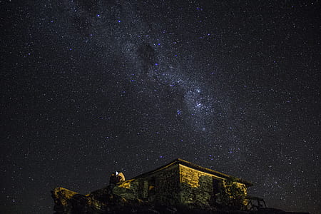 sky, night, space, dark thumbnail