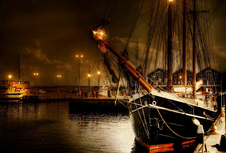 sailboats near dock photography thumbnail