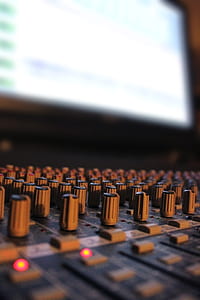 close-up photo of black audio mixer thumbnail