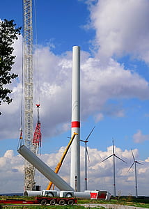 power plant windmill instalation thumbnail