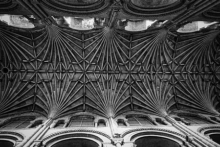 low angle photograph of building roof thumbnail