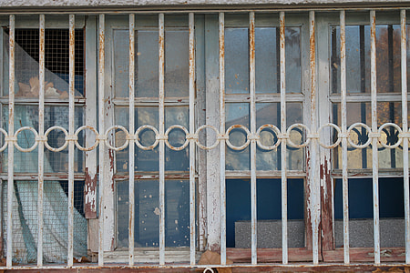 white metal grilles and window pane thumbnail