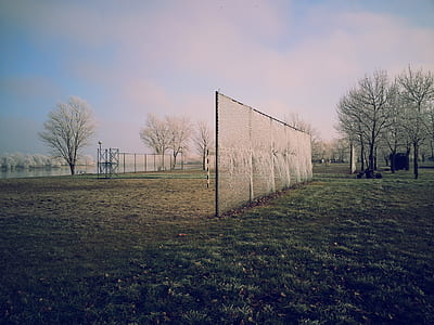 white and black fence thumbnail