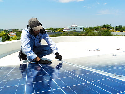 man repairing solar panel thumbnail