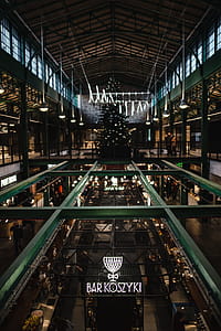 ‘Koszyki’ market hall, commonly known as the ‘People’s bazaar’, Warsaw, Poland thumbnail