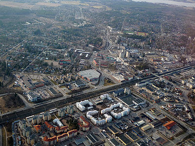 Aerial view of Kerava, Finland thumbnail