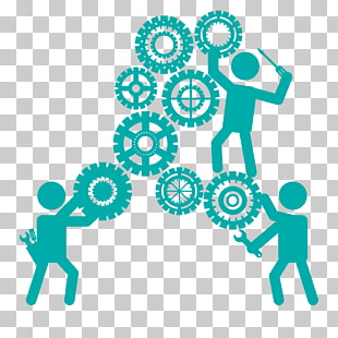 Teamwork Icon, teamwork, repair illustration PNG clipart