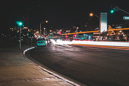 Time Lapse Photo of City by Night thumbnail