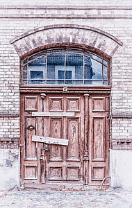 brown wooden door thumbnail