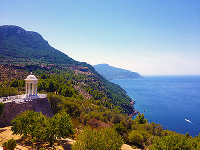 Spanish landscape coastline at Mallorca thumbnail