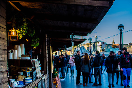 crowd of people standing on floor outdoor thumbnail