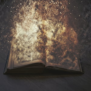 photo of burning book artwork thumbnail