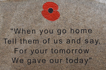 when you go home tell them of us and say for your tomorrow we gave our today text overlay thumbnail