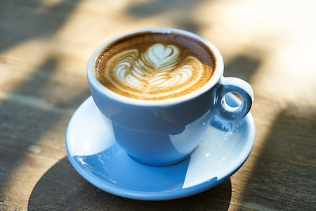 white ceramic cup on saucer plate thumbnail