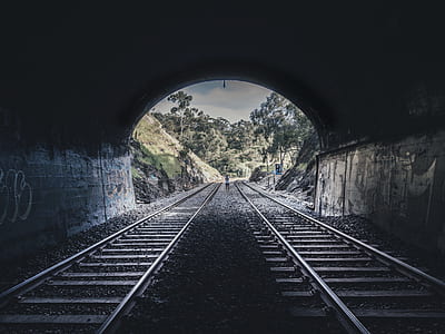 railway inside tunnel thumbnail
