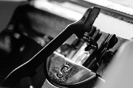 closeup photography of typewriter thumbnail