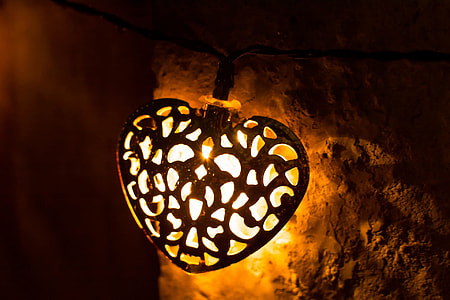 heart themed frame LED light thumbnail