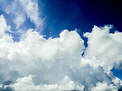 white clouds during daytime thumbnail