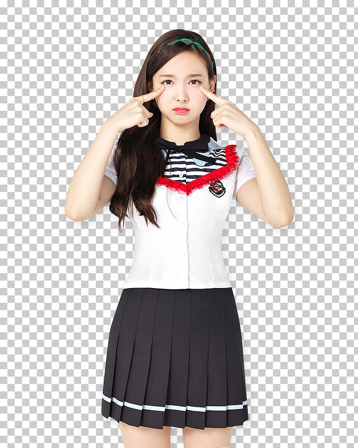 Dahyun Twice Coriander School Uniform Girl Group 0461 Png Clipart