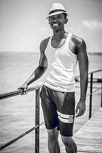 man standing at bridge thumbnail