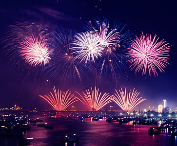 fireworks in the sky thumbnail