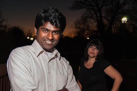 Couple Engagement Pictures, Interracial thumbnail