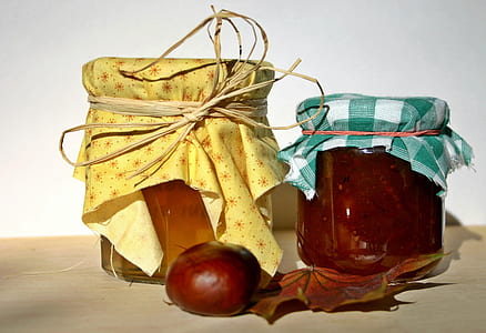 two glass jars thumbnail