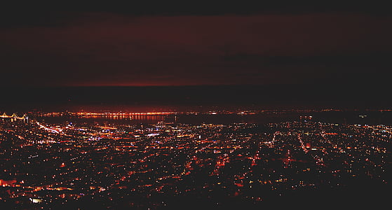 photo of city during night time thumbnail